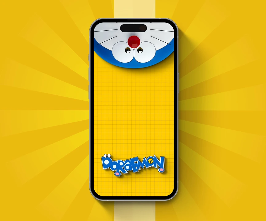 Doraemon Dynamic Island Wallpaper