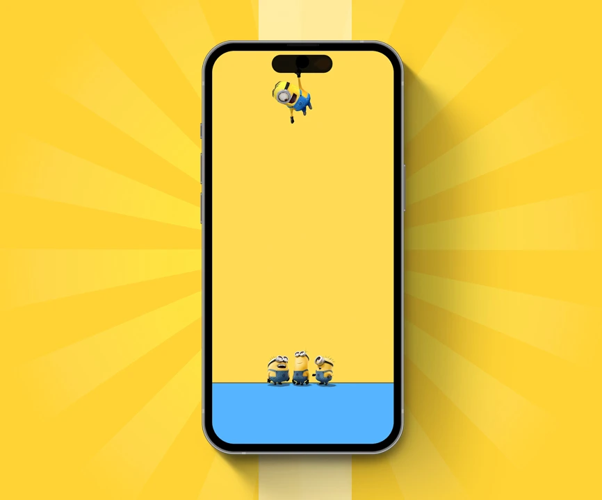 Minions Dynamic Island Wallpaper 2