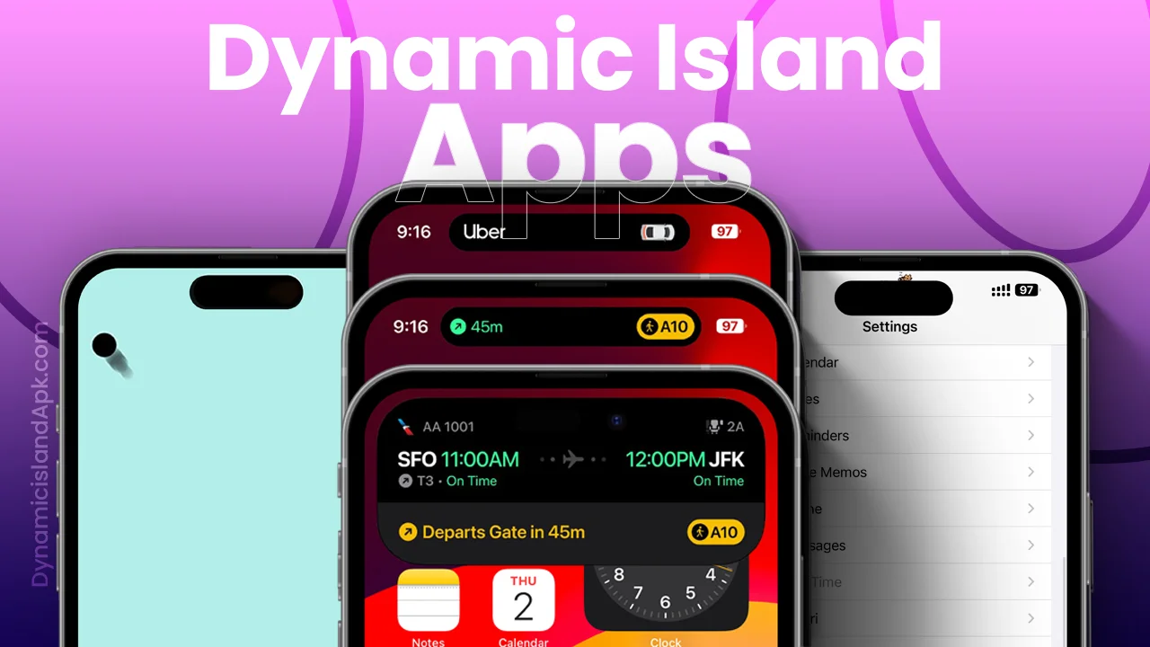 Third-Party Apps that Use Dynamic Island on iPhone